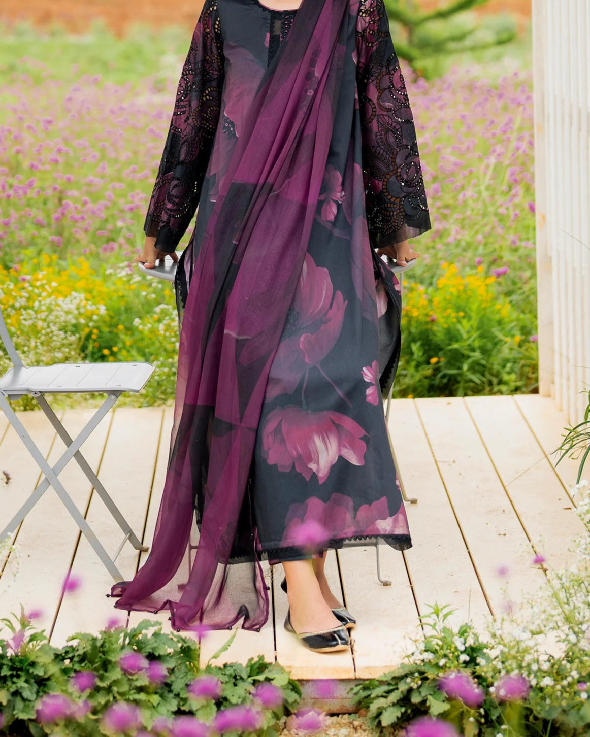 Baroque UF-4214 – Digital Printed Lawn Suit