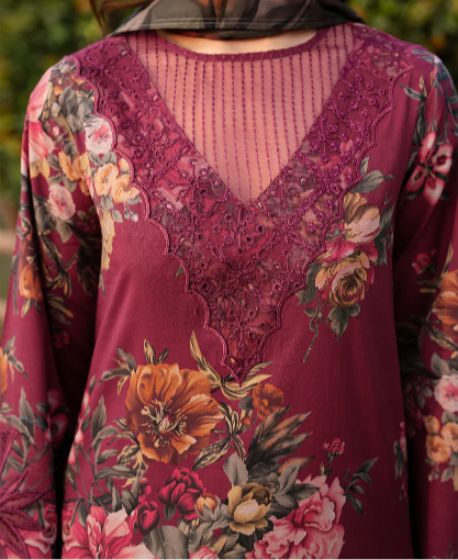 Iznik UE-385 Printed Lawn
