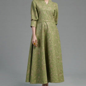 Elegant 3-Piece Lawn Karandi Suit with Chiffon Dupatta