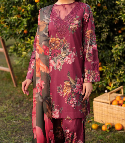 Iznik UE-385 Printed Lawn
